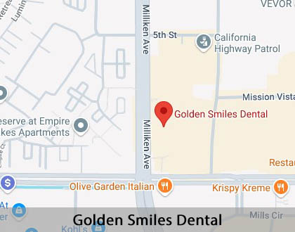 Map image for Why Are My Gums Bleeding in Rancho Cucamonga, CA