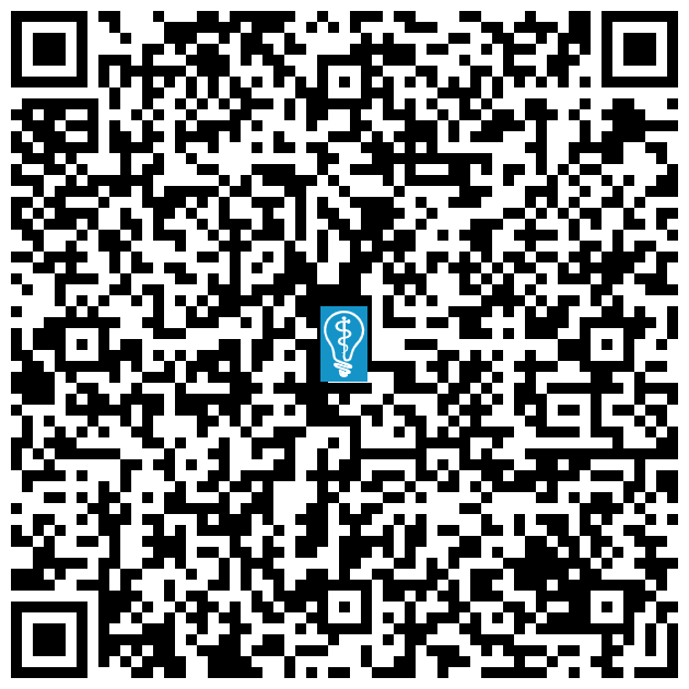 QR code image to open directions to Golden Smiles Dental in Rancho Cucamonga, CA on mobile